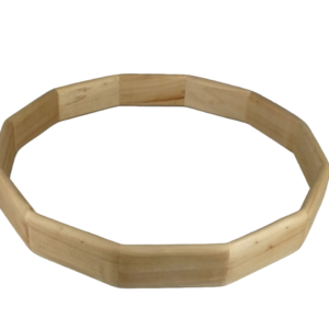 Cadre en bois de peuplier - 12 côtés - 35 cm