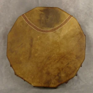 Tambour chamanique en peau de bison   40 cm
