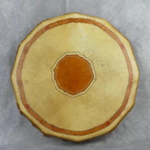 Tambour chamanique en peau de cheval   40 cm