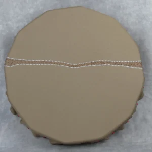Tambour chamanique végan couleur sable 35 cm