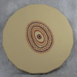 Tambour chamanique en toile végan 50 cm